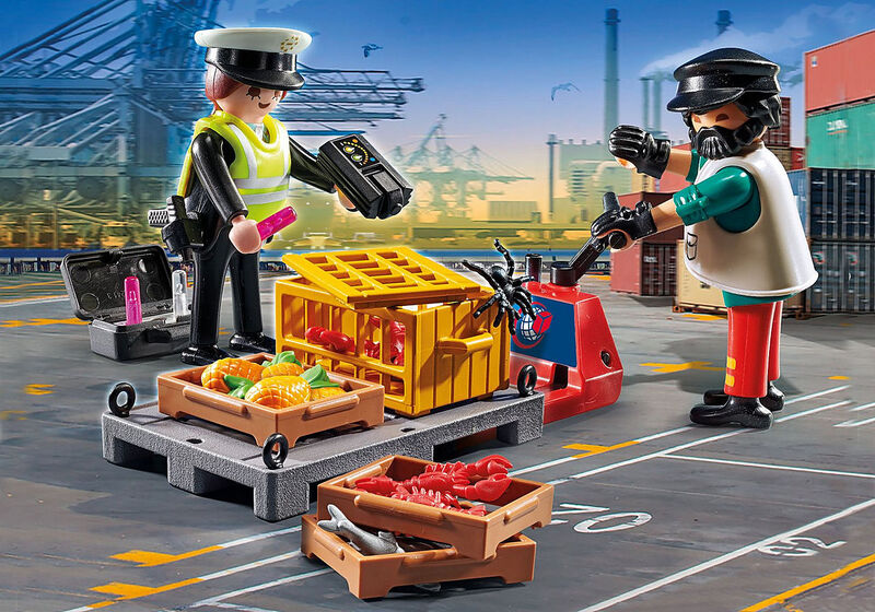 Playmobil 70775 control aduanero