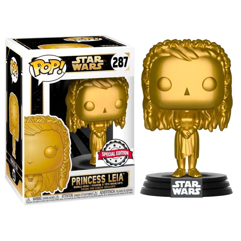 Funko pop! star wars - princess leia (golden) exclusive