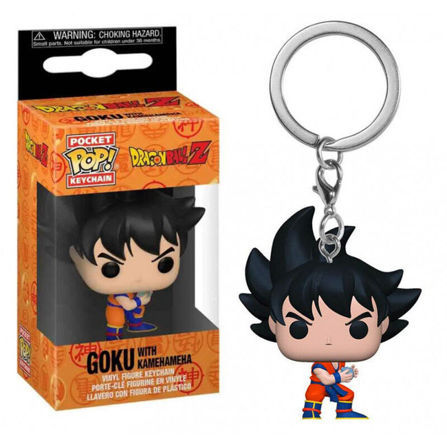 Funko pocket pop! llavero dragon ball z - goku kamehameha Hover Image