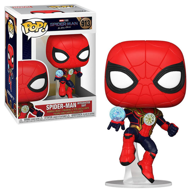 Funko pop! marvel spider-man: no way home - spider-man integrated suit Hover Image