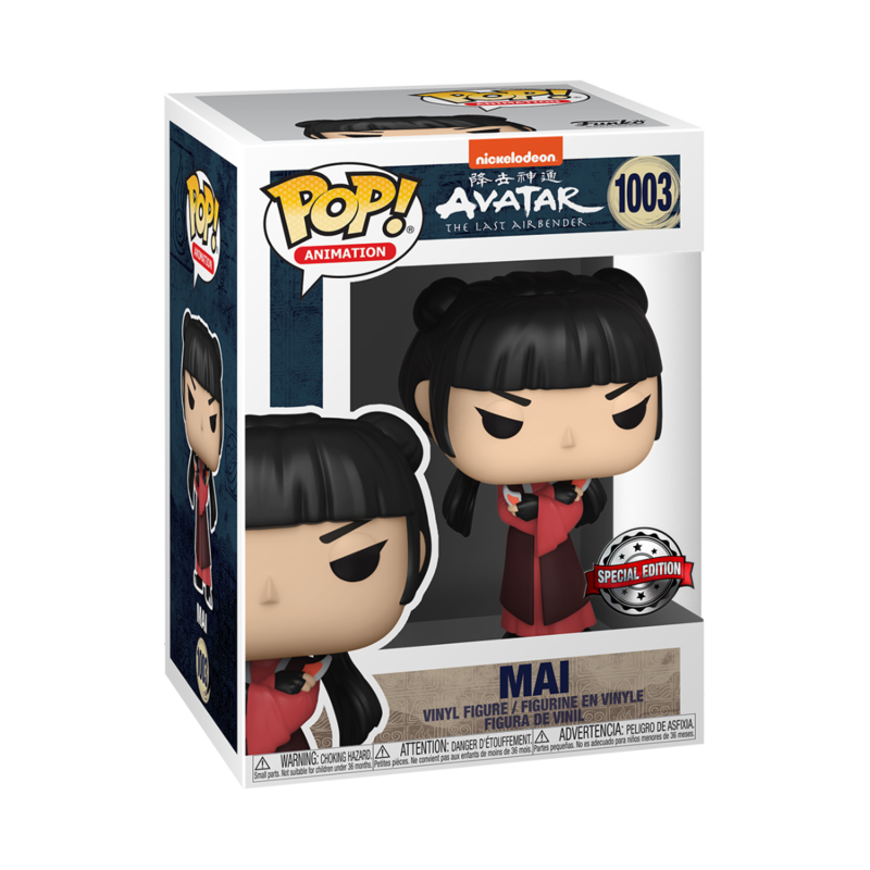 Funko pop! avatar: the last airbender - mai exclusivo playmycenter