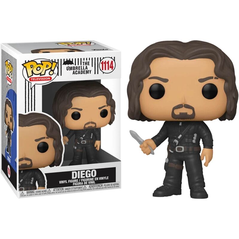 Funko pop! umbrella academy - diego (cuchillo)