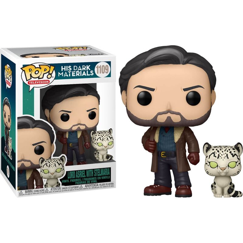 Funko pop! his dark materials - lord asriel & stelmaria