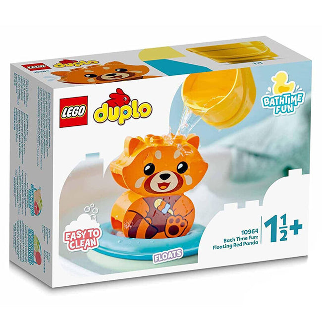 Lego duplo my first - bath time fun: floating red panda Hover Image