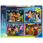 Ravensburger puzle - disney encanto: revive la magia de encanto! 4x100 piezas