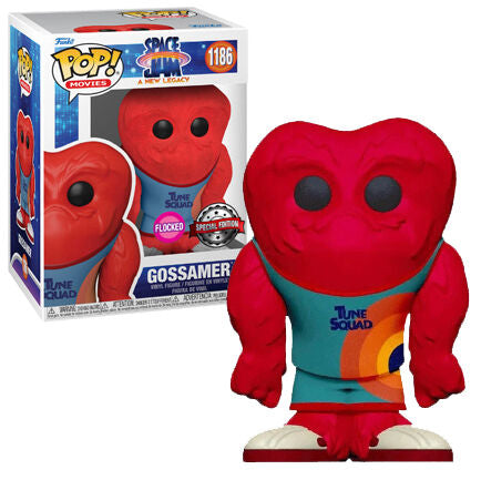 Funko pop! space jam: nuevas leyendas - gossamer (flocked) exclusivo