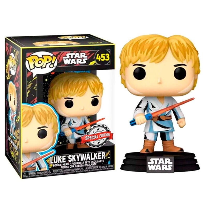 Funko pop! star wars: retro - luke skywalker exclusive