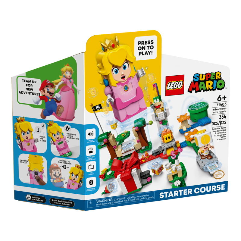 Lego super mario - pack inicial: aventuras con peach