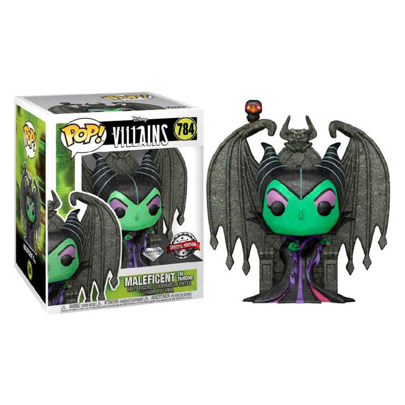 Funko pop! disney villanos - maléfica en trono (diamond) exclusivo