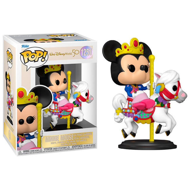 Funko Pop! Disney World 50th - Minnie en Carrusel Hover Image