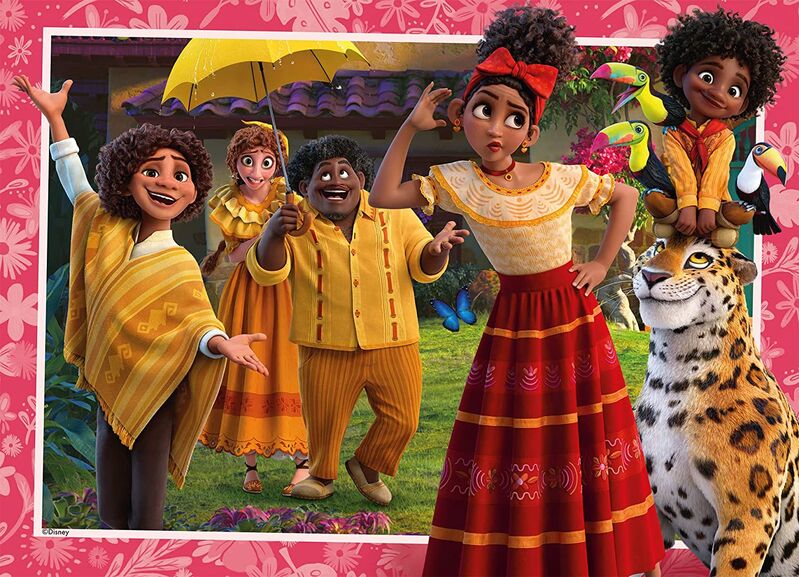 Ravensburger puzle - disney encanto: revive la magia de encanto! 4x100 piezas
