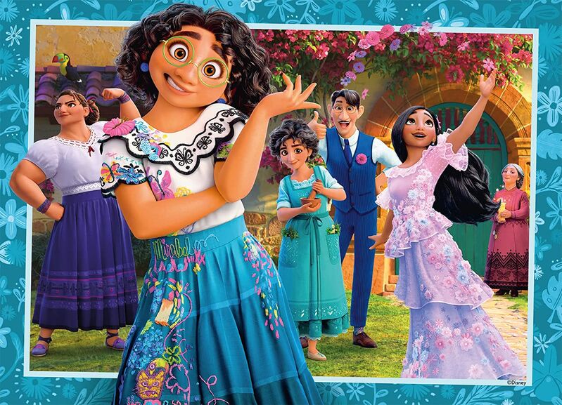 Ravensburger puzle - disney encanto: revive la magia de encanto! 4x100 piezas