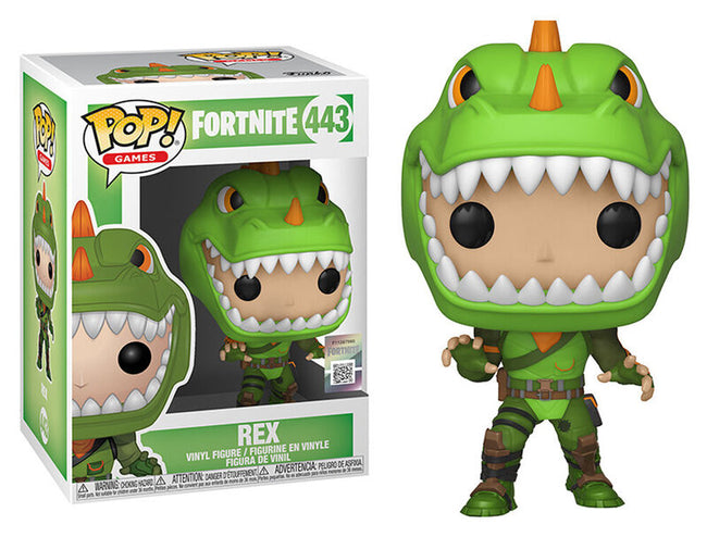 Fk34957 fortnite pop! games - figura rex Hover Image