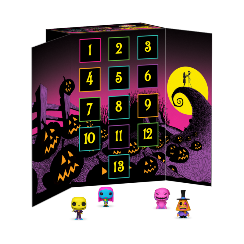 FUNKO Pocket POP! Pesadilla Antes de Navidad - Calendario de Adviento 13 Days Blacklight