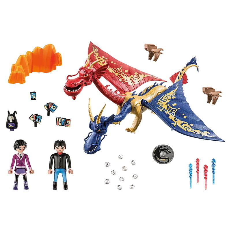 Playmobil Dragons: The Nine Realms - Wu & Wei con Jun