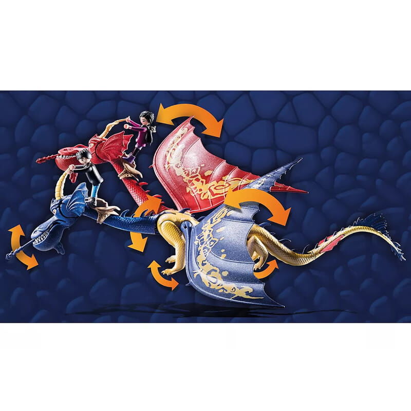 Playmobil Dragons: The Nine Realms - Wu & Wei con Jun