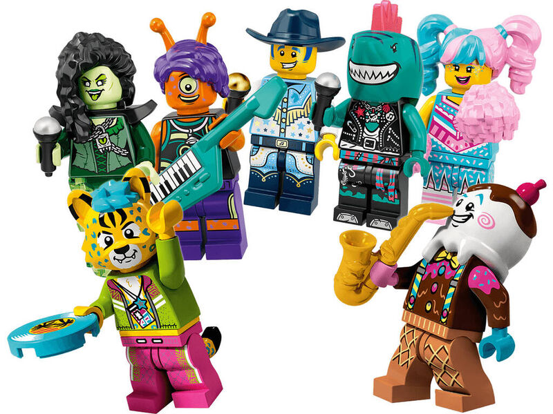 43101 minifiguras bandmates lego vidiyo?