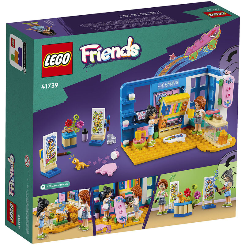 Lego friends - habitación de liann
