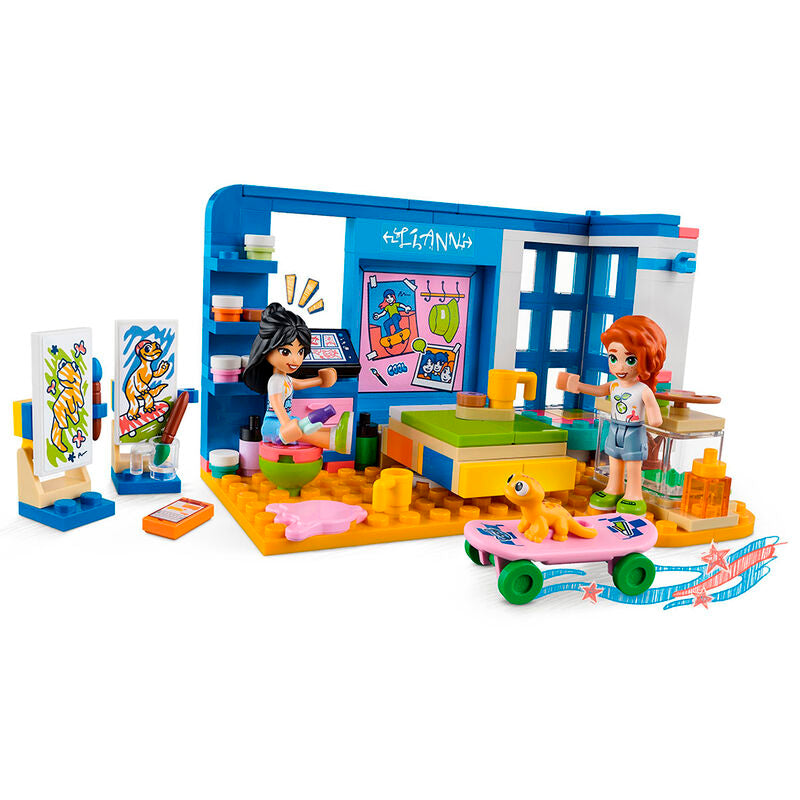 Lego friends - habitación de liann