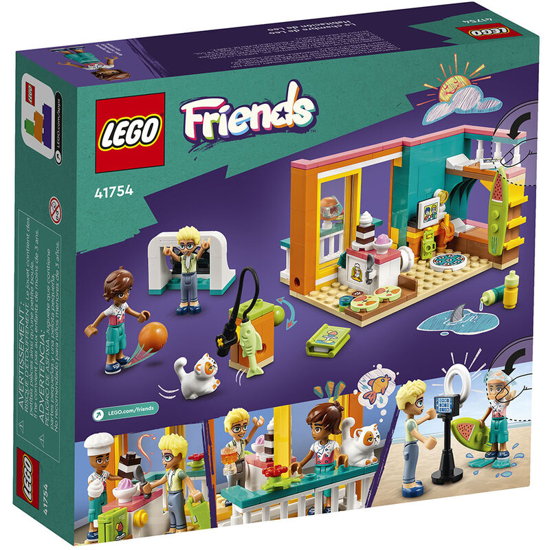 Lego friends - habitación de leo