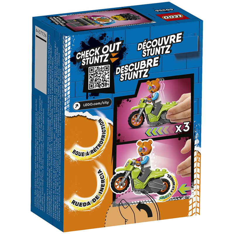 Lego City Stuntz - Bear Stunt Bike
