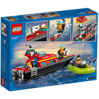 Lego City Fire Rescue Boat