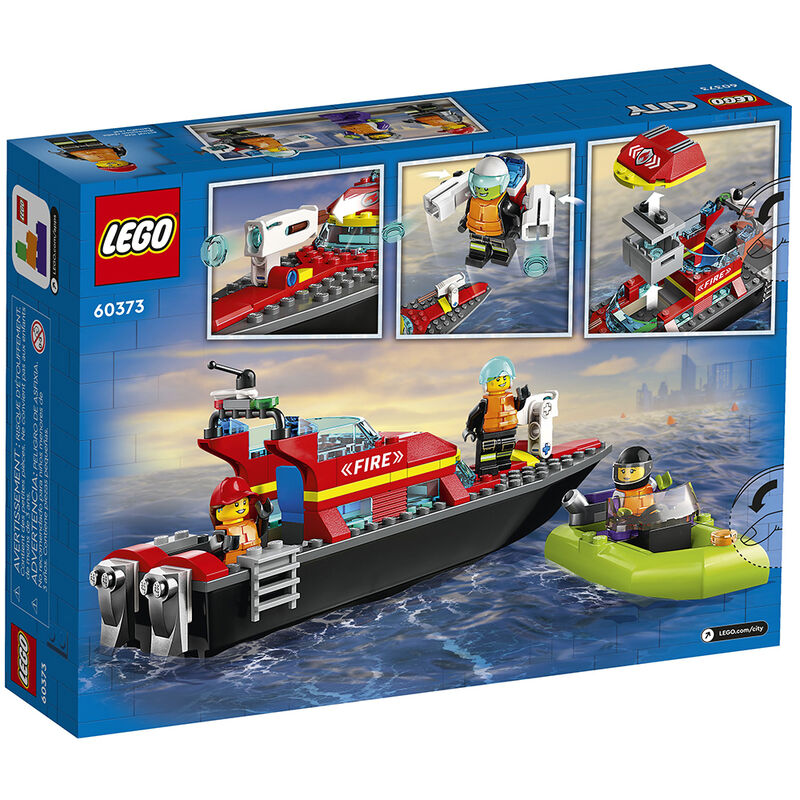 Lego City Fire Rescue Boat