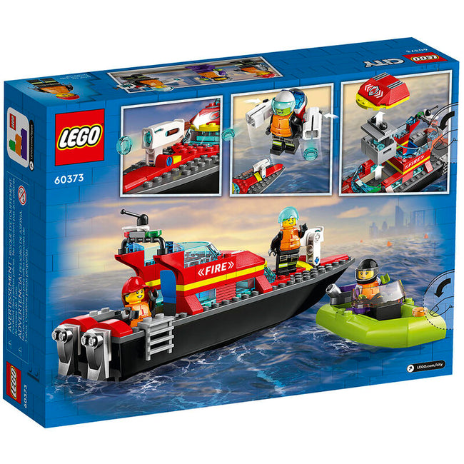 Lego City Fire Rescue Boat Main Image