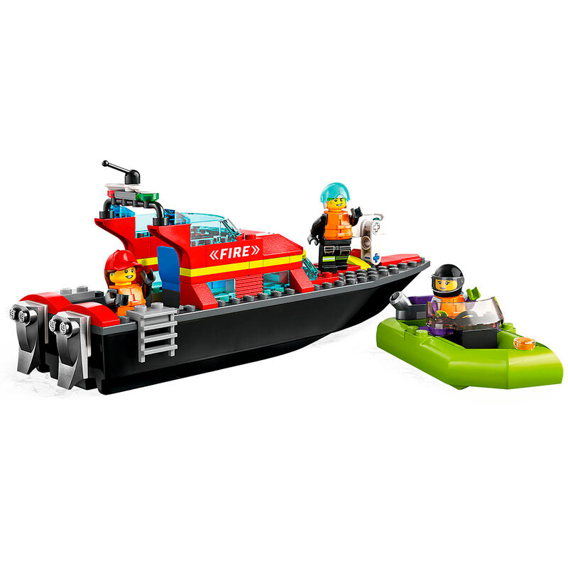 Lego City Fire Rescue Boat