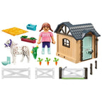 Playmobil Extensión del Establo de Caballos