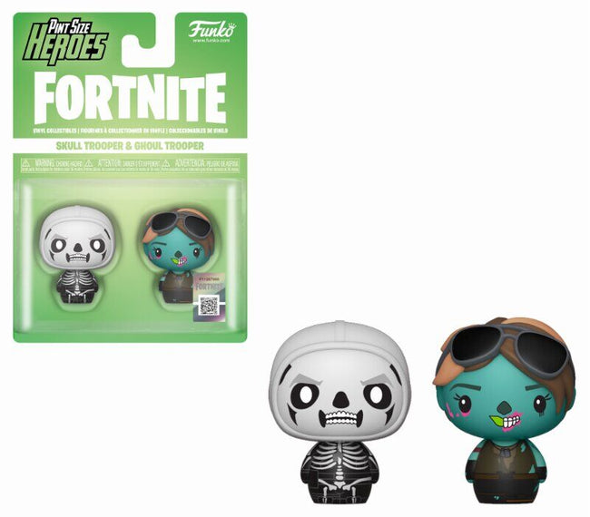 Funko pop! pint size heroes - pack: fortnite figuras skull trooper & ghoul trooper Hover Image