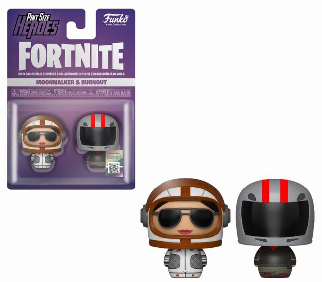 Funko pop! pint size heroes - pack: fortnite - moonwalker & burnout Hover Image