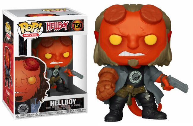 FK39079 Hellboy Funko Pop! Comics - Figura Hellboy with BPRD Tee Hover Image