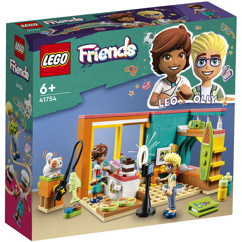 Lego friends - habitación de leo