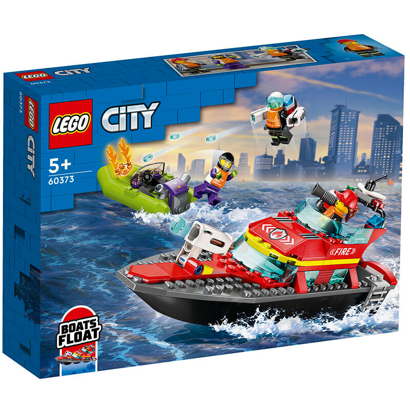 Lego City Fire Rescue Boat