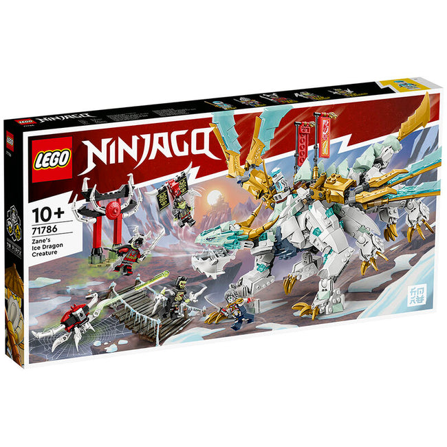 Lego Ninjago Zane's Ice Dragon Creature Hover Image