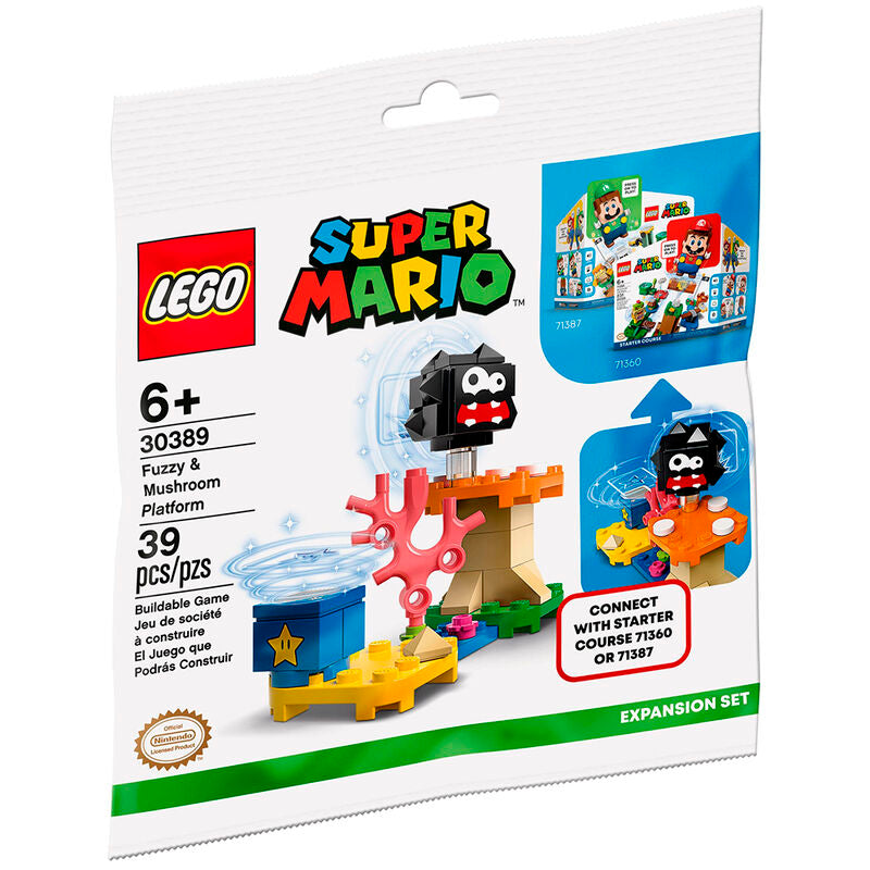 Lego Super Mario Set de Expansión: Fuzzy y Plataforma Champión