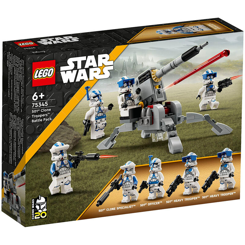 Lego star wars - pack de combate soldados clon de la 501