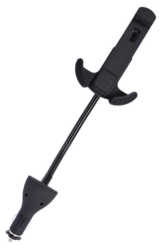 Soporte Smartphone Para Coche Con Dos Tomas Usb Value