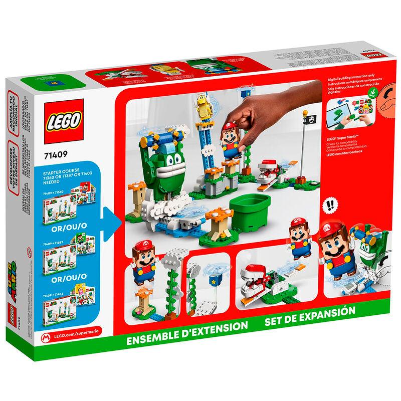 Lego super mario set de expansión: desafío en las nubes del gran spike