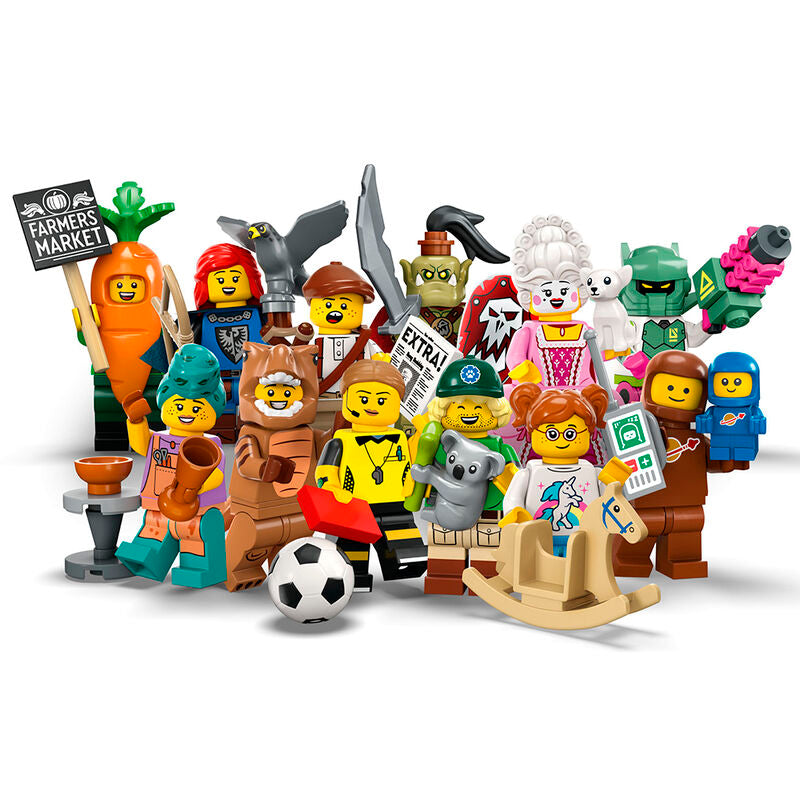 Lego Minifiguras Serie 24 - Nia con Caballito de Madera (Sobre abierto)