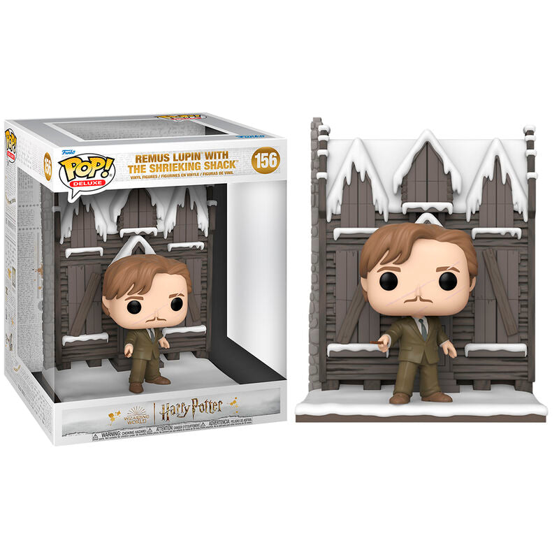 Funko Pop! Deluxe: Harry Potter - Remus Lupin en La Casa de Los Gritos