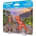 Playmobil Duo Pack Adventure with T-Rex