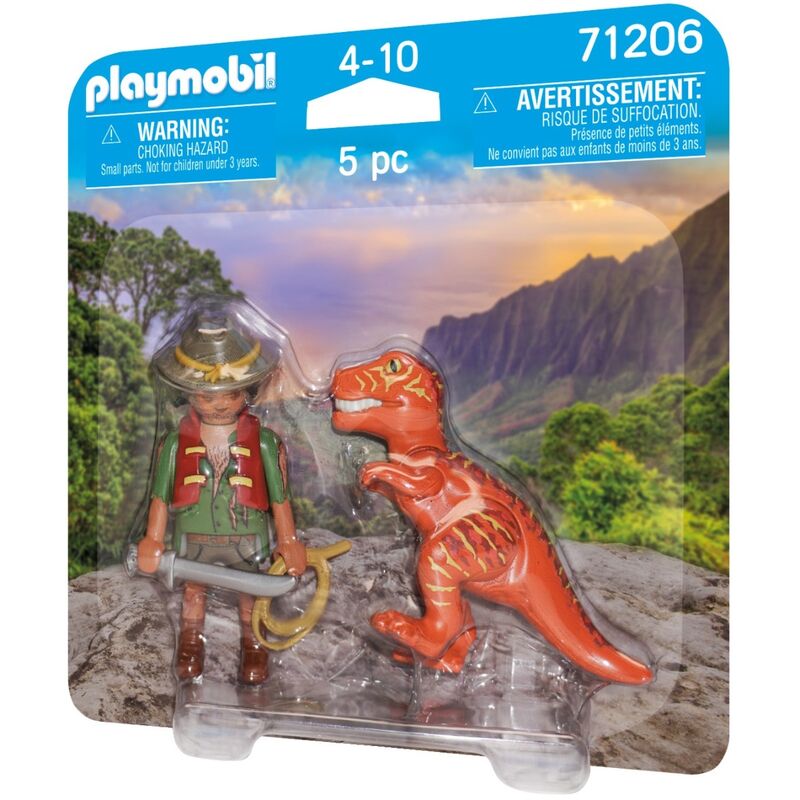 Playmobil Duo Pack Adventure with T-Rex