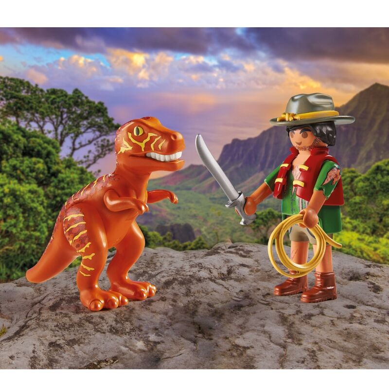 Playmobil Duo Pack Adventure with T-Rex