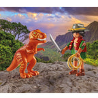 Playmobil Duo Pack Adventure with T-Rex
