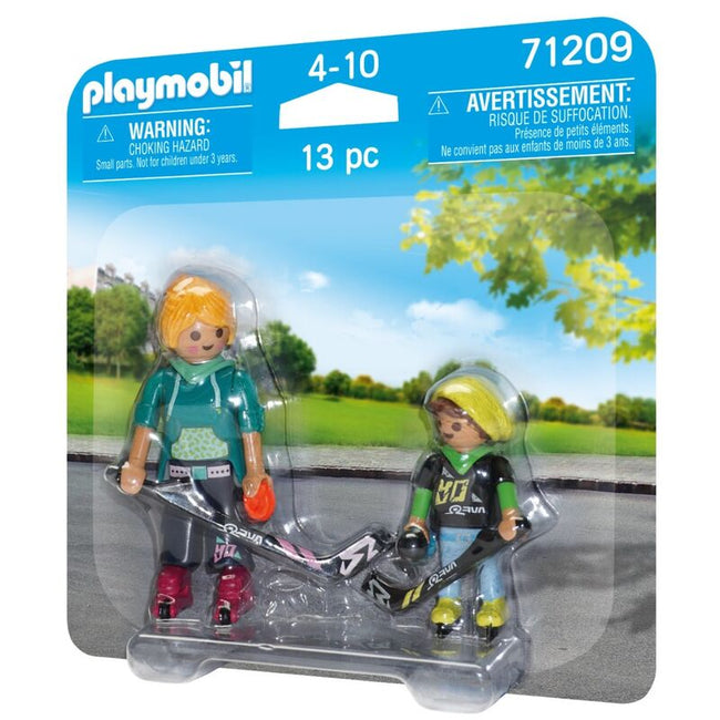 Playmobil - duo pack hockey sobre patines Hover Image