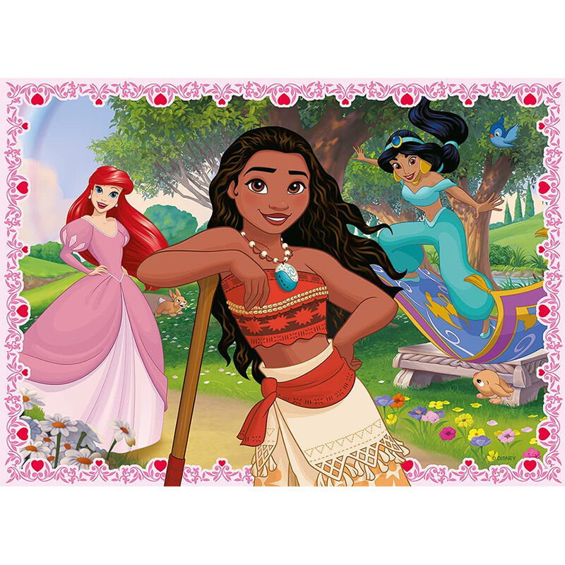 Ravensburger puzle - princesas disney 4x100 piezas