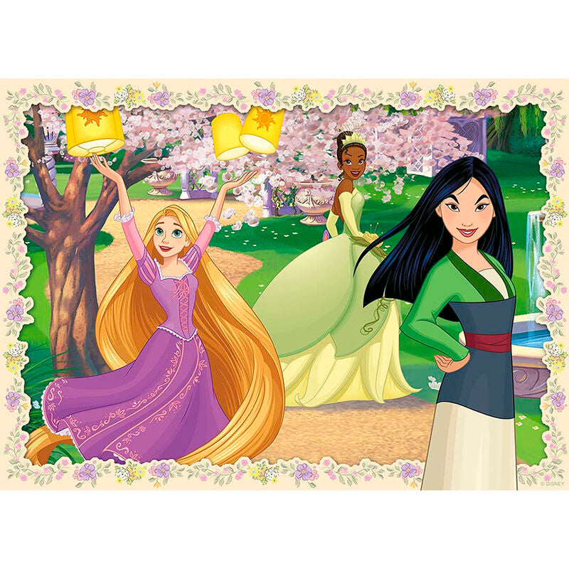 Ravensburger puzle - princesas disney 4x100 piezas
