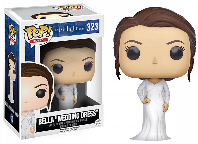 Funko pop! saga crepúsculo - bella con vestido de novia